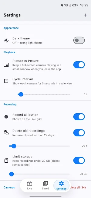 RTSP & IP Camera Viewer Screenshot 3