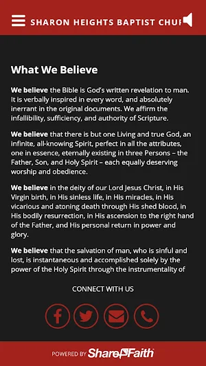 Sharon Heights Baptist Screenshot 1