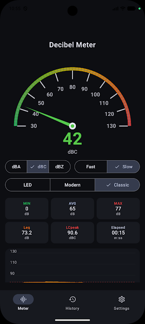 Decibel Meter – Sound Level Screenshot 2