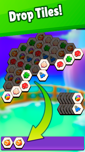 Hexa Tile Match Screenshot 0