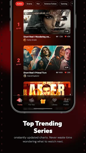 Glory - HD Short Reel App Screenshot 2