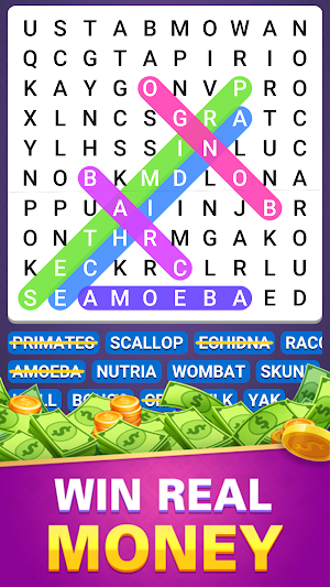 Make Money: Word Search Screenshot 1