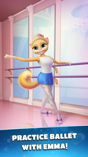 Talking Cat Emma - My Ballerina Screenshot 0