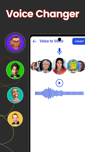 Voice Celebrity Voice Changer Screenshot 2