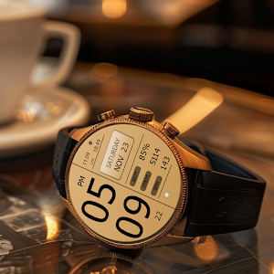 Key WF49 Digital Watch Face Screenshot 3