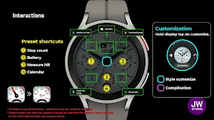 JW116 jwstudio watchface Screenshot 2