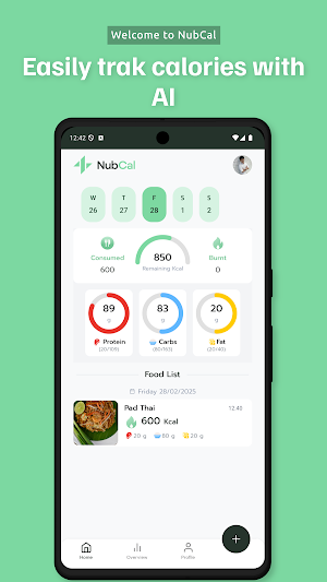 NubCal: AI Calories Counter Screenshot 1