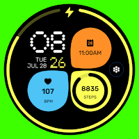 Pebble Grid Watch Face