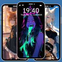 Anime Cat Girl Wallpaper 4K