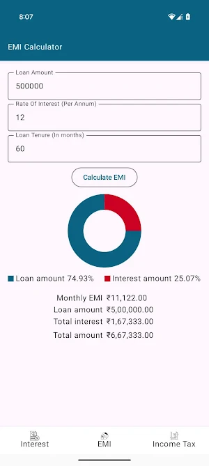 Smart Finance Calculator Screenshot 0