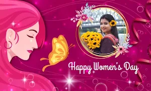 Women's Day Photo Frame 2023 Screenshot 0