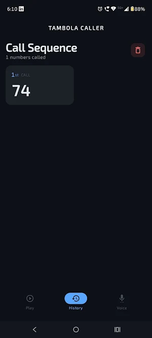 Tambola Housie Caller 1 to 90 Screenshot 0