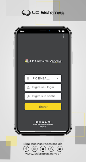 LC Força de vendas Screenshot 0