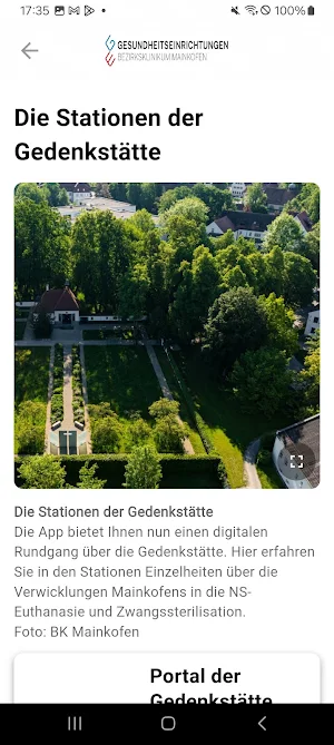 Gedenkstätte Mainkofen Screenshot 2