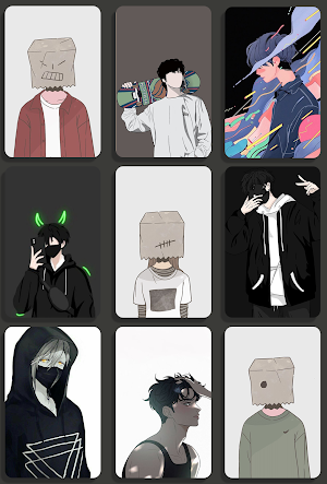 Dark Person Wallpaper Screenshot 2