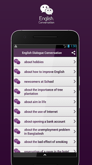 English Dialogues Conversation Screenshot 1