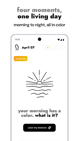 kolorz: mood journal in color Screenshot 1