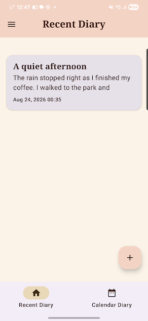 Barley's Diary Screenshot 0