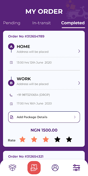 Delemax Customer Screenshot 1
