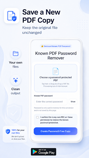 Known PDF Password Remover Screenshot 3