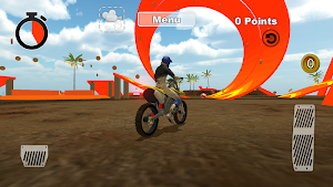 Bike Moto Stunt Racing 3D by Kaufcom Screenshot 2