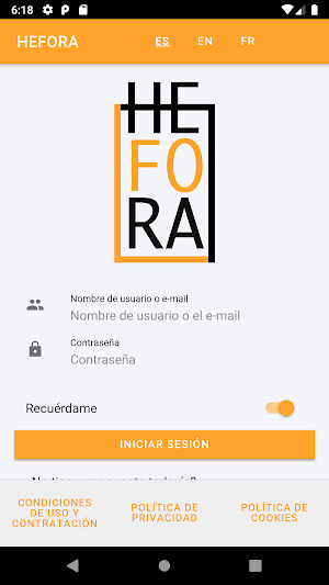 HEFORA Screenshot 0