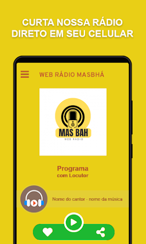 WEB RÁDIO MASBHÁ Screenshot 1