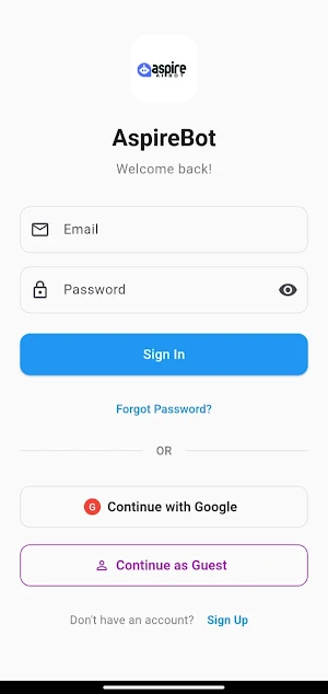 AspireBot Screenshot 1