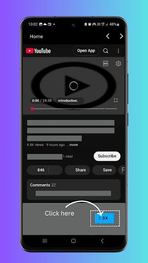 Video Speed Controller Browser Screenshot 1