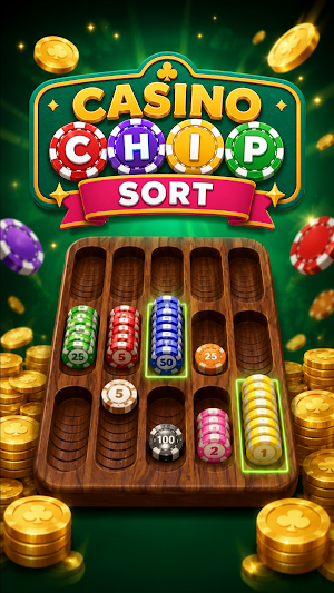 Casino Chip Sort Screenshot 0