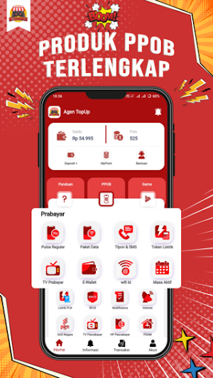 Agen TopUp Game & Pulsa Murah Screenshot 2