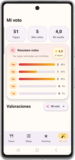 Ruta de Tapas Rivas 2026 -Vota Screenshot 3