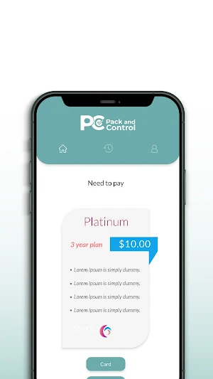 PackAndControl Spa Vendor Screenshot 3