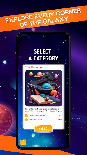 Words Galaxy: Word Puzzle Game Screenshot 2