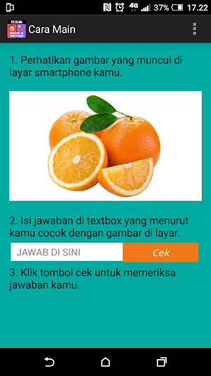 Tebak Buah dan Hewan Screenshot 1