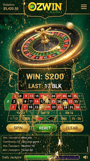 Ozwin Casino Screenshot 2