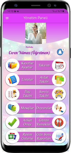 Anaokulu Kreş Cepte Screenshot 1