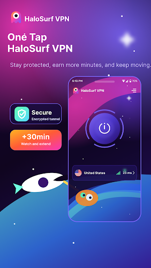 HaloSurf VPN Screenshot 1
