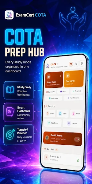 COTA Prep 2026 ® ExamCert Screenshot 1