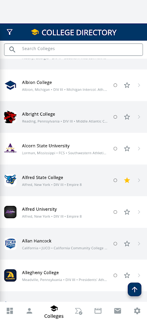 HOF Recruiting Screenshot 2