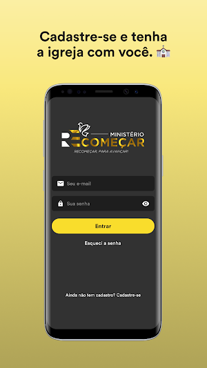 Ministério REcomeçar - App Screenshot 3