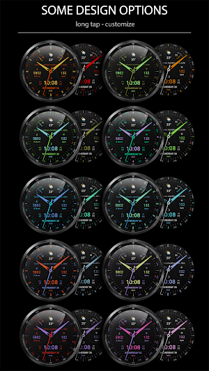 WFP 311 Modern watch face Screenshot 1