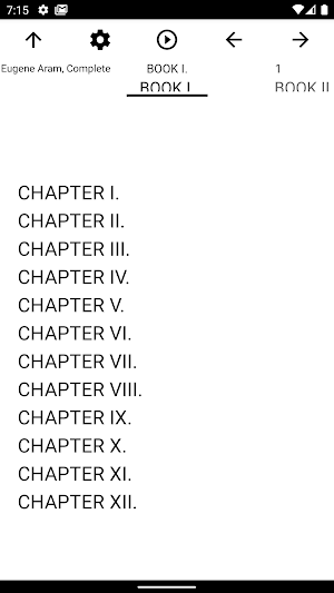 Book, Eugene Aram, Complete Screenshot 1