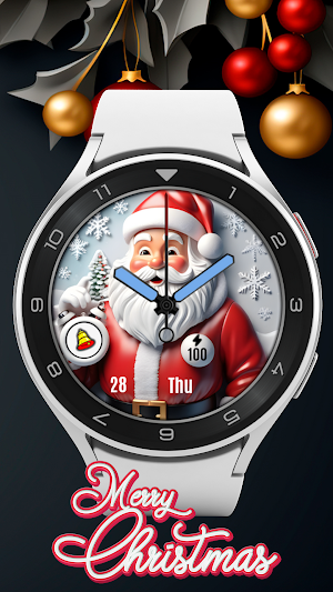 Merry Christmas Watch Face Screenshot 0