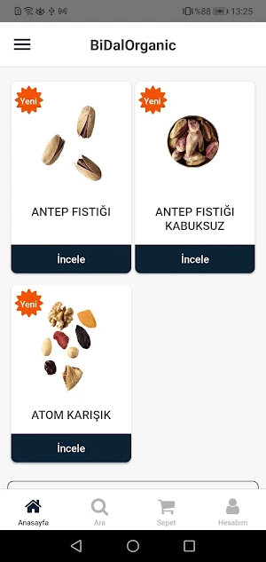 bidalorganic Screenshot 1
