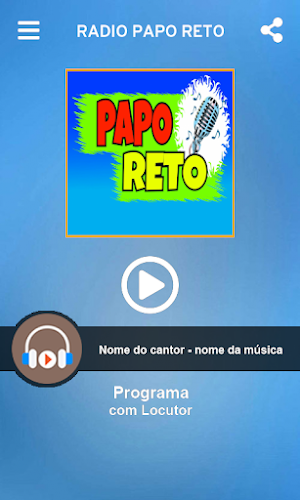 Rádio Papo Reto Screenshot 1