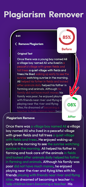 Plagiarism Checker & Detector Screenshot 1