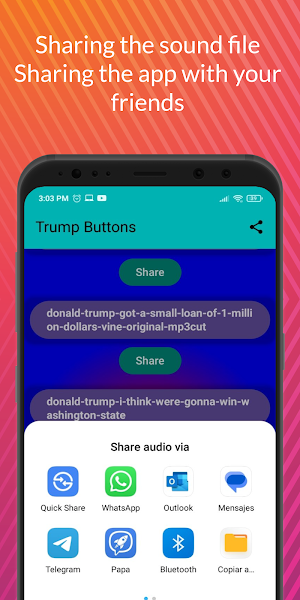 Trump buttons sounds Screenshot 3