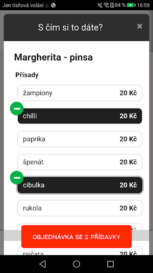 Pinsa Romana Pardubice Screenshot 3