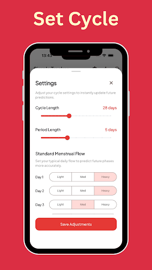 Period Tracker: Cycle Calendar Screenshot 2